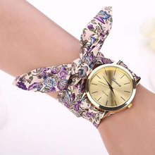 Load image into Gallery viewer, Print Cloth Strap Watch