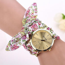 Load image into Gallery viewer, Print Cloth Strap Watch