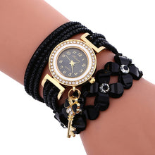 Load image into Gallery viewer, Watch 2019 Woman Watches Chimes Diamond Leather Bracelet Lady Womans Wrist Watch Gift Wristwatch Clock Gift watches luxury #30