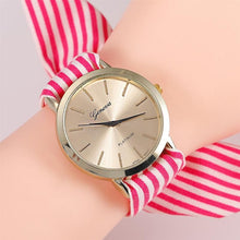 Load image into Gallery viewer, Print Cloth Strap Watch