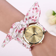 Load image into Gallery viewer, Print Cloth Strap Watch