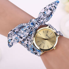 Load image into Gallery viewer, Print Cloth Strap Watch